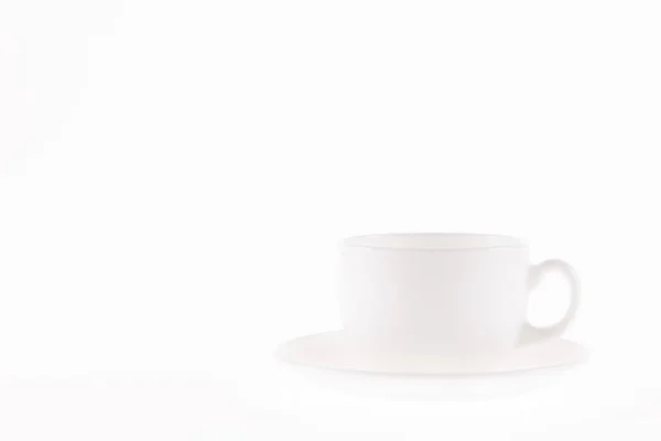 White Coffee Cup White Background — Stock Photo, Image