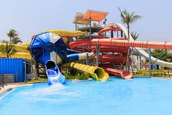 slide water park holiday with family fun