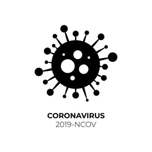 Coronavirus Covid Modello Molecolare Virus Illustrazione Vettoriale — Vettoriale Stock