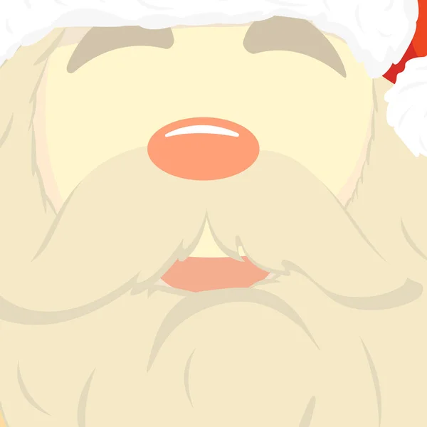 Fond Noël Père Noël Dans Style Dessin Animé Fond Créatif — Image vectorielle