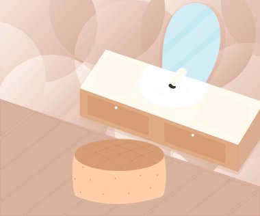 Açık bej tonlar, geometri, geometrik şekillerin arkaplanı