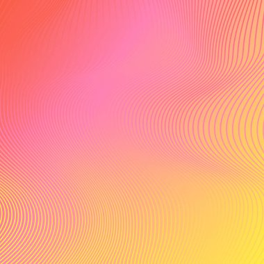 Abstract waves on a bright background. Background for use in design. Vector