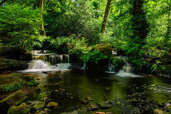 Waterfall Forest Kanchanaburi Thailand — Stock Photo, Image
