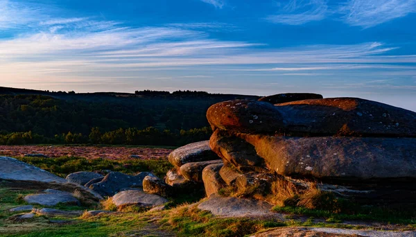 beautiful landscape of the island, rocks on the shore of the river.