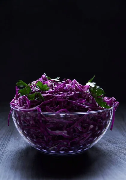 Masada mavi lahana salatası