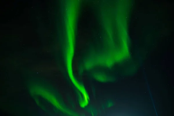 Luces Boreales Cielo Nocturno Islandia — Foto de Stock