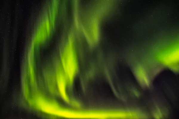 Northern Lights Night Sky Iceland — Stock Photo, Image