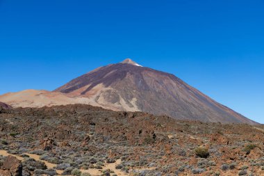 Pico del Teide Volkanı, Teide Ulusal Parkı Las Kanada, Kanarya Adaları, Tenerife, İspanya.