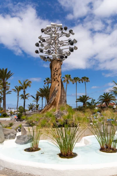 Puerto Cruz Tenerife Spanya Nisan 2022 Porto Cruz Tropikal Kanarya — Stok fotoğraf