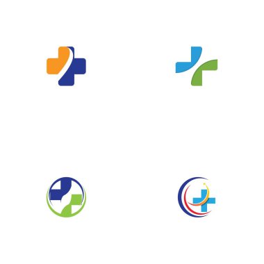 Sağlık Tıbbi Logosu vektör illüstrasyon tasarımı