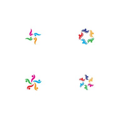 Topluluk, ağ ve sosyal logo