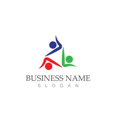 Topluluk, ağ ve sosyal logo