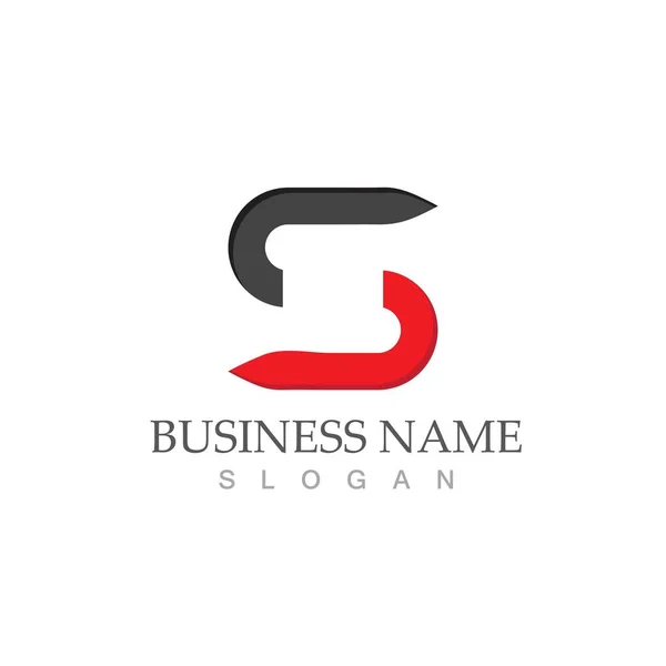 Business Corporate Písmeno Logo Design Vektor — Stockový vektor