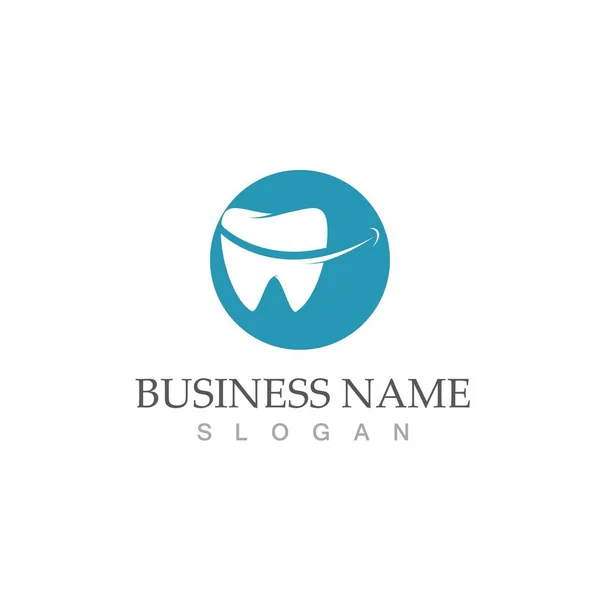 Modèle Logo Dentaire Illustration Vectorielle Icône Design — Image vectorielle