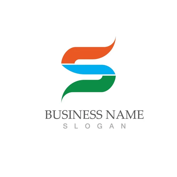 Business Corporate Letter Logo Ontwerp Vector — Stockvector