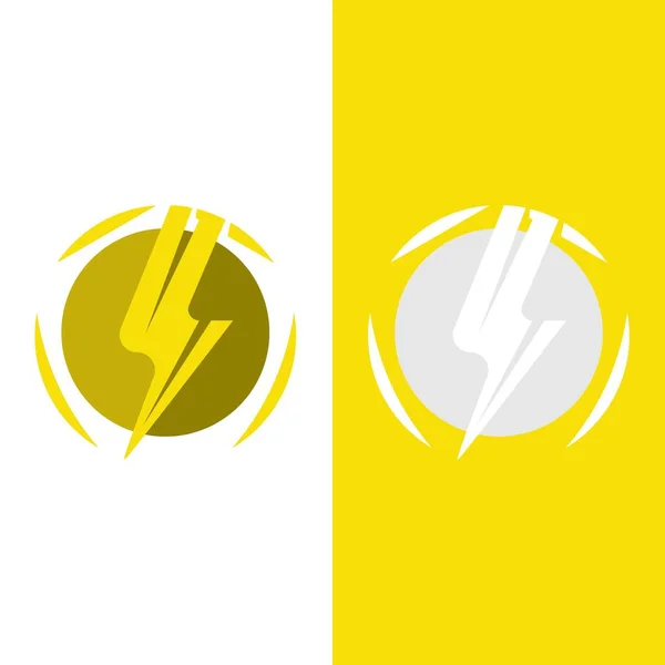 Wzór Szablonu Flash Thunderbolt — Wektor stockowy