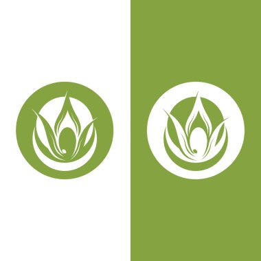 zeytin ikonu vektör çizim şablonu