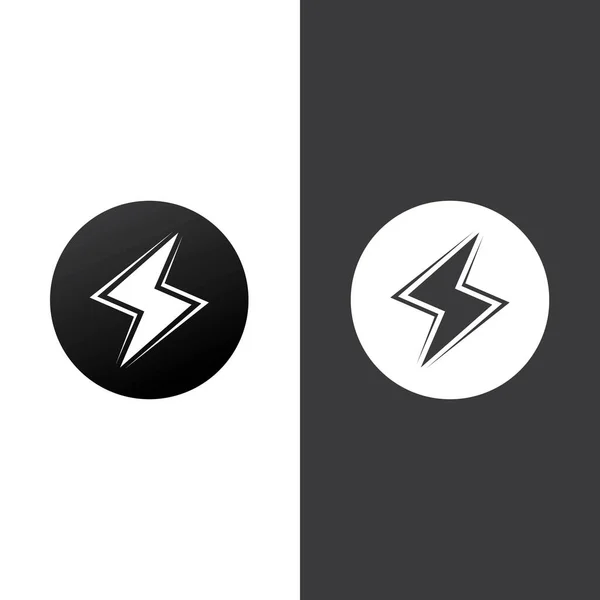 Wzór Szablonu Flash Thunderbolt — Wektor stockowy