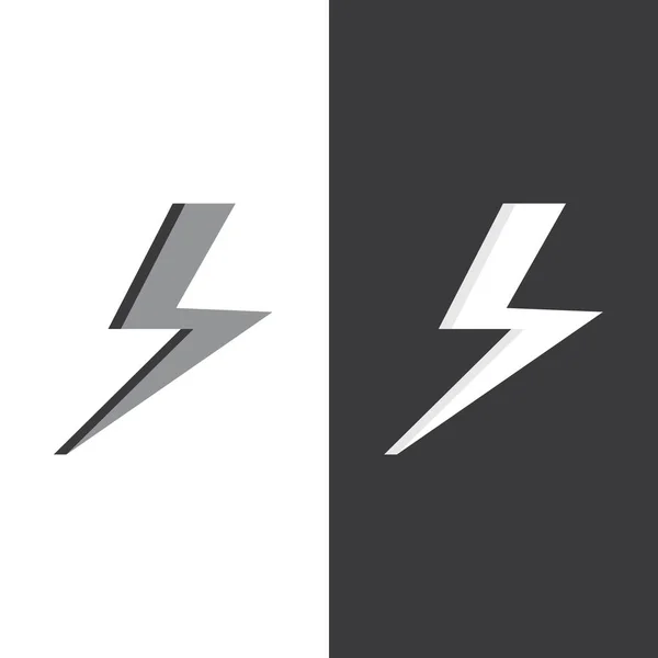 Σχεδιασμός Προτύπου Flash Thunderbolt — Διανυσματικό Αρχείο