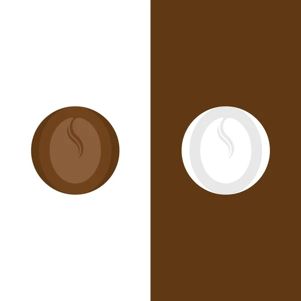 Πρότυπο Εικονογράφησης Διανύσματος Εικονιδίων Καφέ — Διανυσματικό Αρχείο