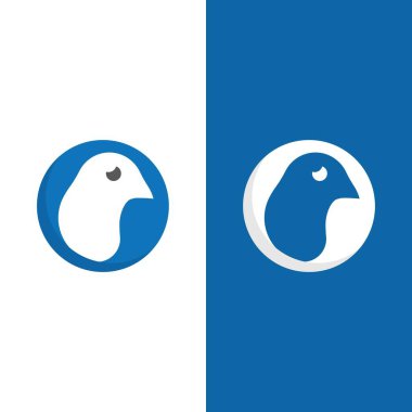 Dove bird logo vector design illustration