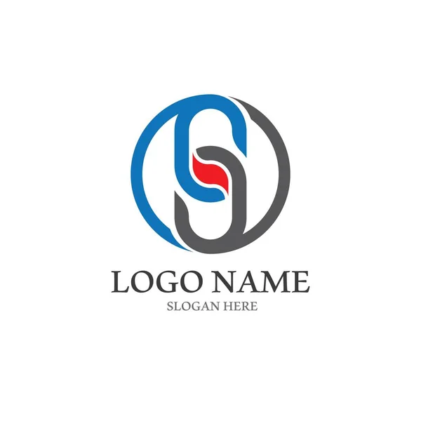 Business Corporate Letter Logo Ontwerp Vector — Stockvector