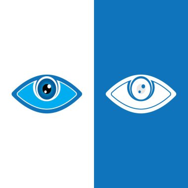 Marka Kimliği Kurumsal Göz Bakımı vektör logosu tasarımı