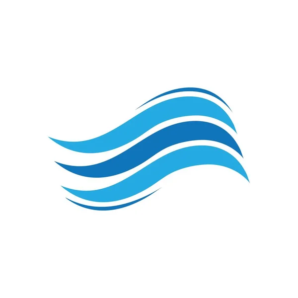 Dalga plaj vektör çizim logosu