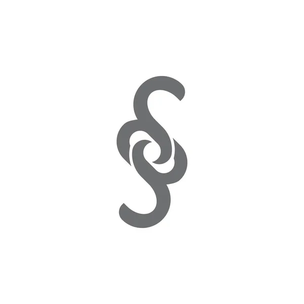 企业S字母标识设计矢量 — 图库矢量图片