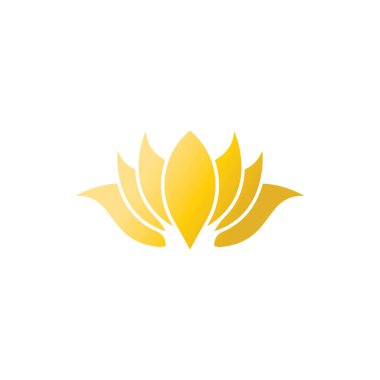 Güzellik vektör lotus çiçekleri logo tasarım