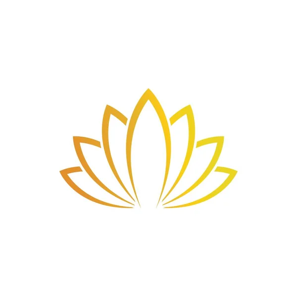 Логотип Цветочного Дизайна Beauty Vector — стоковый вектор