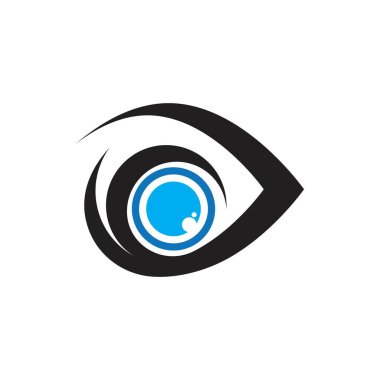 Marka Kimliği Kurumsal Göz Bakımı vektör logosu tasarımı