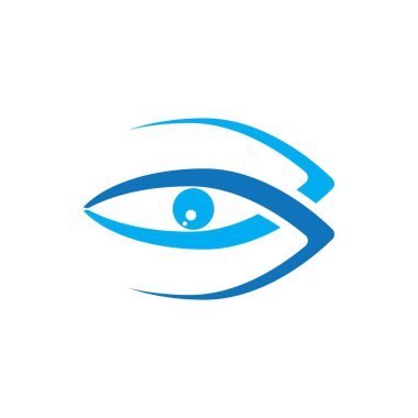 Marka Kimliği Kurumsal Göz Bakımı vektör logosu tasarımı