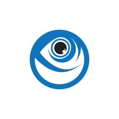 Marka Kimliği Kurumsal Göz Bakımı vektör logosu tasarımı