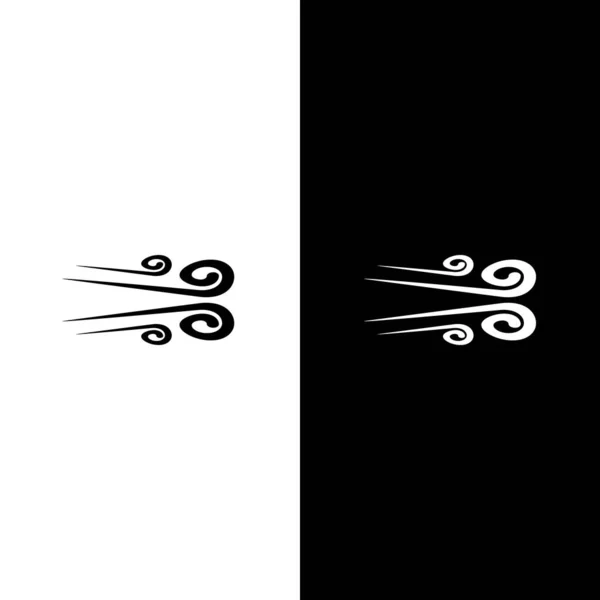 Wind Symbol Vektor Illustration Design Vorlage — Stockvektor