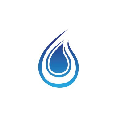 su damlası Logo Şablonu vektör çizimi tasarımı