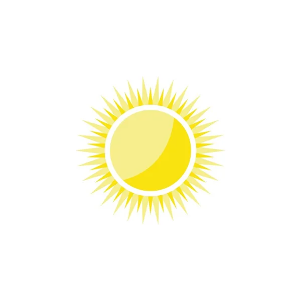 Gambar Sun Vector Desain Templat Ikon Logo - Stok Vektor