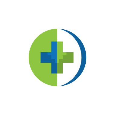 Sağlık Tıbbi Logosu vektör illüstrasyon tasarımı