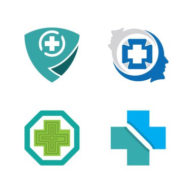 Sağlık Tıbbi Logosu vektör illüstrasyon tasarımı