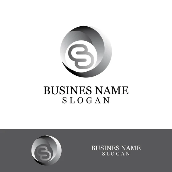 Entreprise Entreprise Lettre Logo Design Vecteur — Image vectorielle