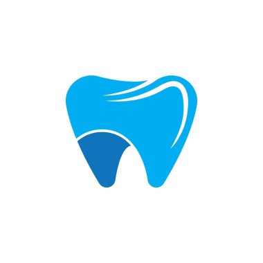 Diş logosu Şablon vektör çizim simgesi tasarımı