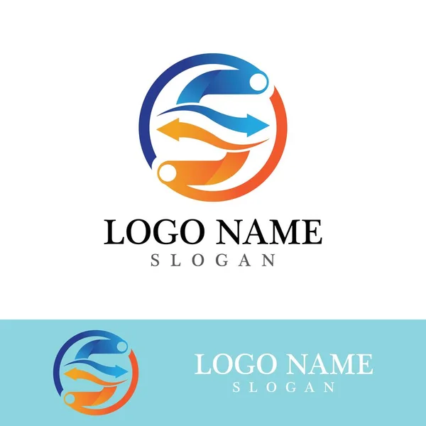 Business Corporate Letter Logo Design Vector — Stock Vector