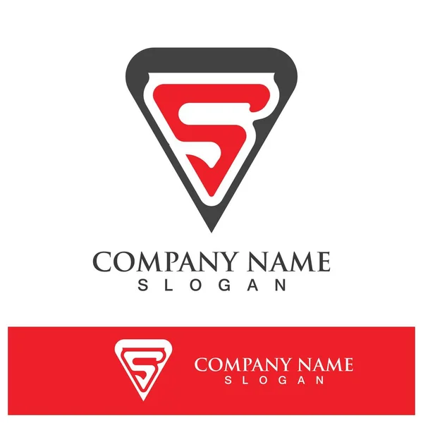 Business Corporate Letter Logo Design Vector — Stock Vector