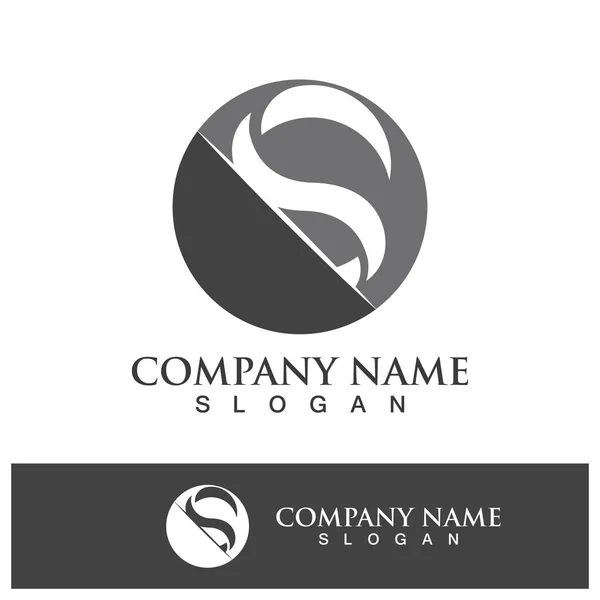 Empresa Corporativa Letra Logo Diseño Vector — Vector de stock