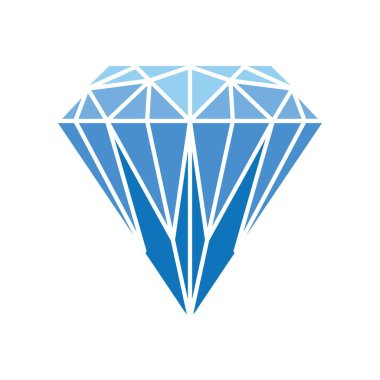 Diamond Logo Şablonu vektör çizimi tasarımı