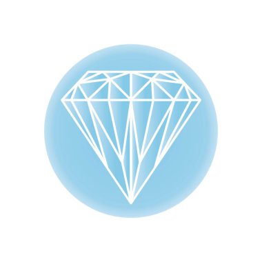 Diamond Logo Şablonu vektör çizimi tasarımı