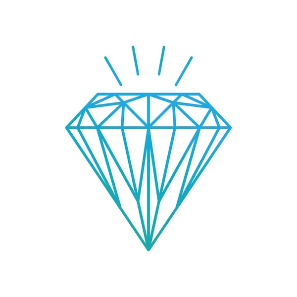 Logo Diamond Plantilla Vector Icono Ilustración Diseño — Vector de stock