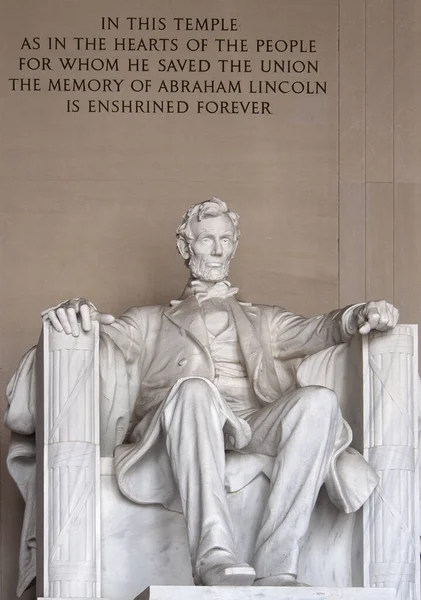 Abraham Lincoln Memorial Washington 2014 — Fotografie, imagine de stoc