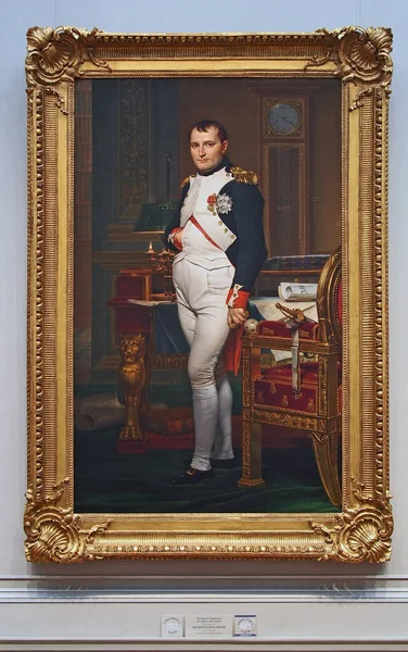拿破仑画像 华盛顿国家美术馆 — 图库照片