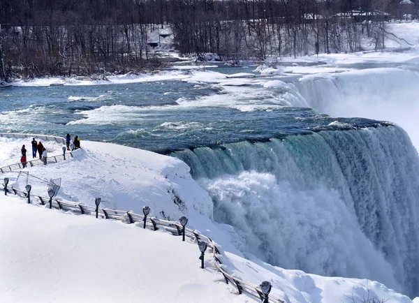 Niagarafallen Vintern — Stockfoto